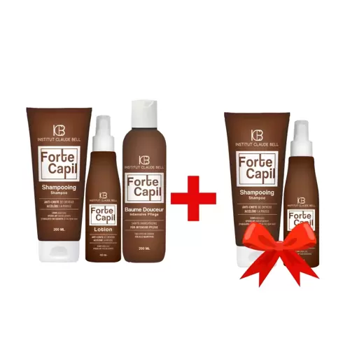 FORTE CAPIL alapvető készlet + AJÁNDÉK (sampon + hajszesz)!