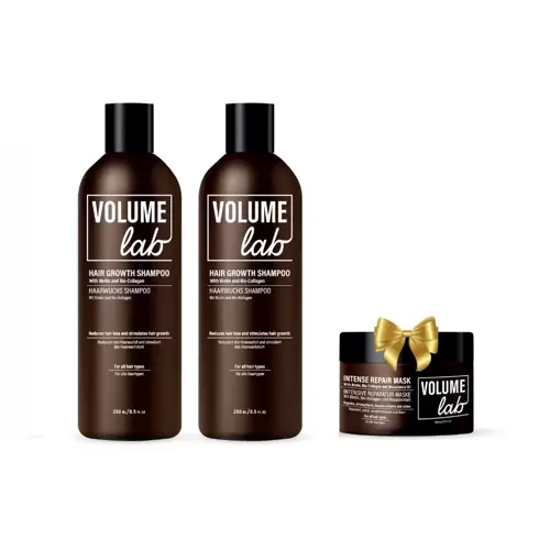 VOLUME LAB Sampon és balzsam + AJÁNDÉK (hajmaszk)