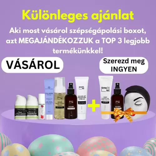 Különleges ajánlat! Beauty box - a bőröregedés ellen + meglepetés csomag AJÁNDÉKBA!